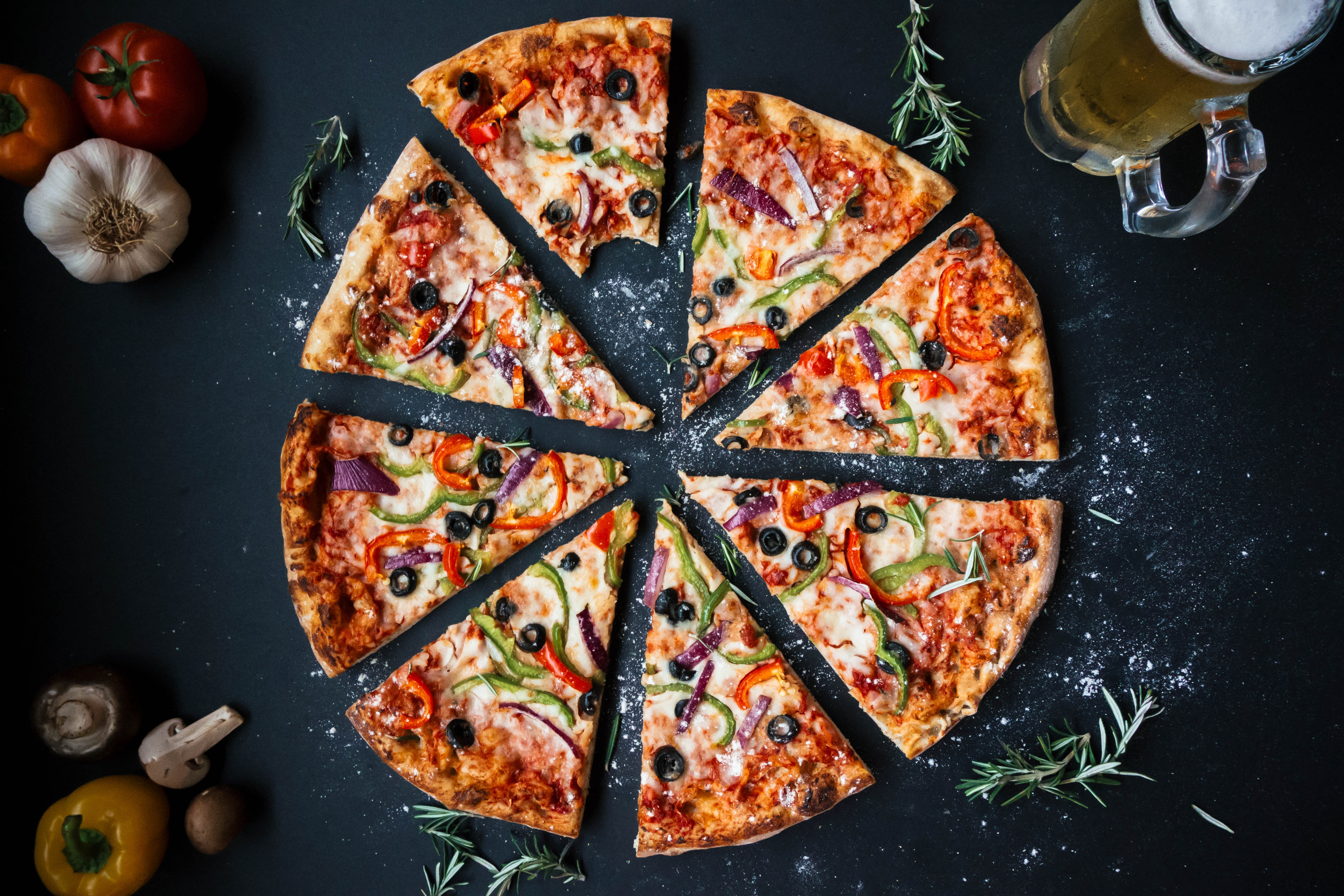 chicken parm pizza